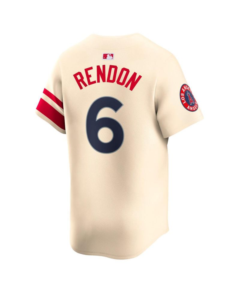 Men's Anthony Rendon Cream Los Angeles Angels City Connect Limited Player Jersey