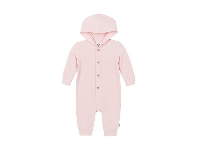 Baby Girls Hooded Long Sleeve Romper