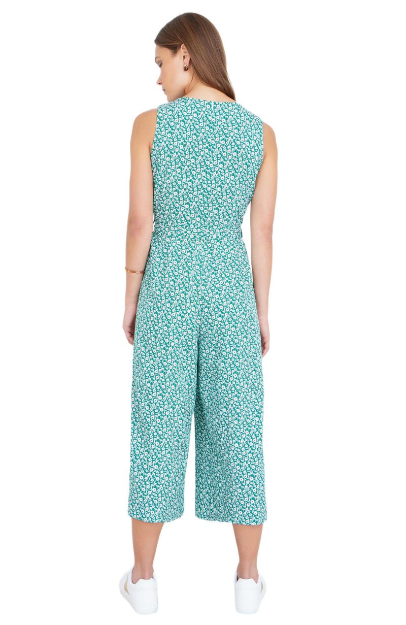 Women's Ditsy Culotte Jumpsuit
