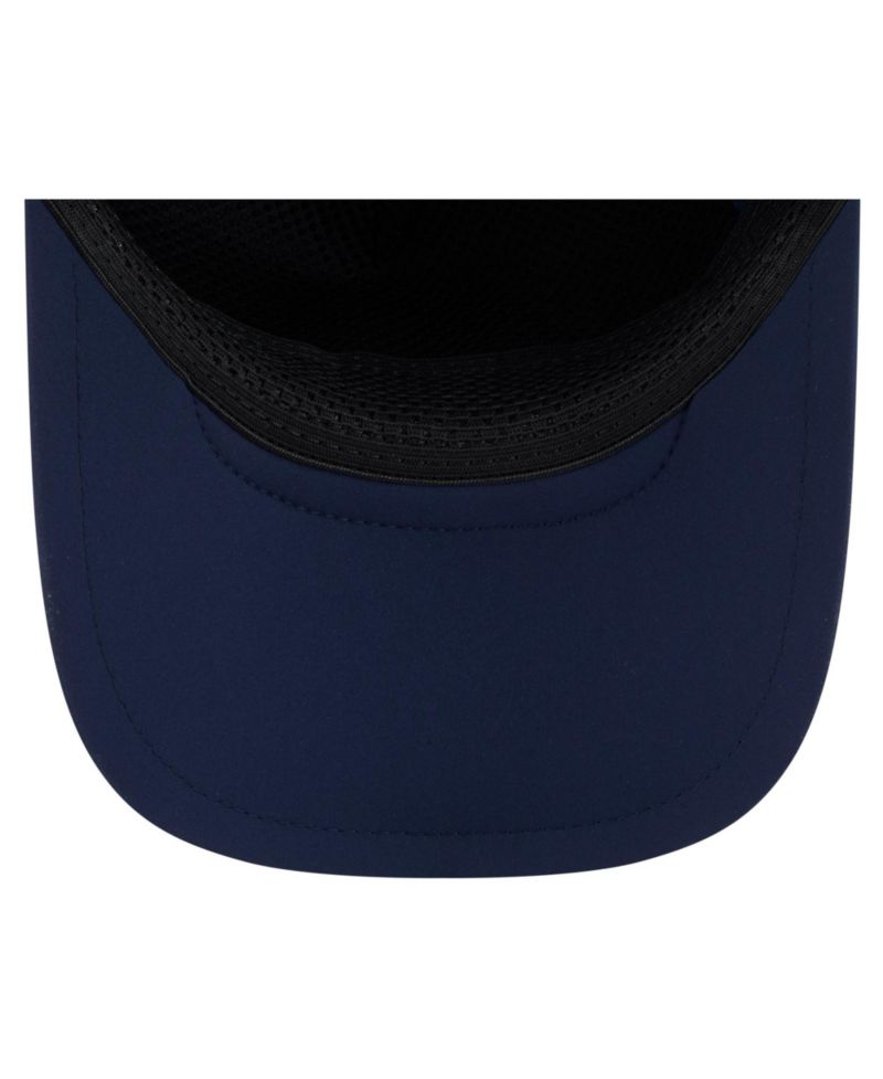 Men's College Navy Seattle Seahawks 2026 Sideline Apex 9FORTY Adjustable Trucker Hat