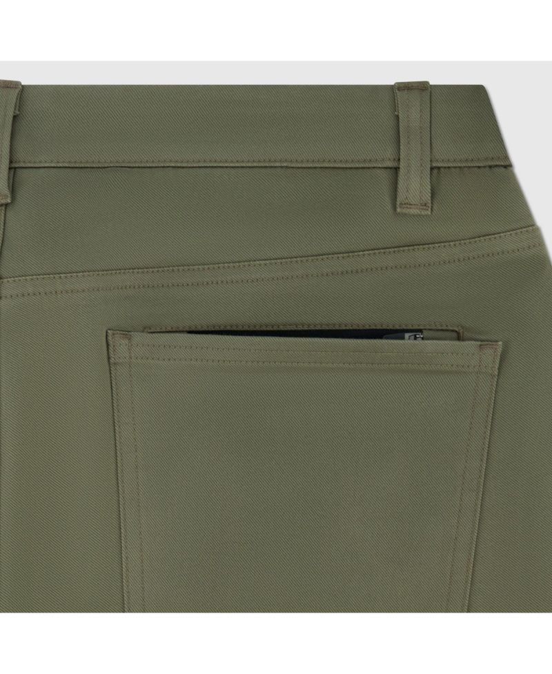 Men's Charter Straight-leg Cotton-Lyocell Blend Travel-ready Pants