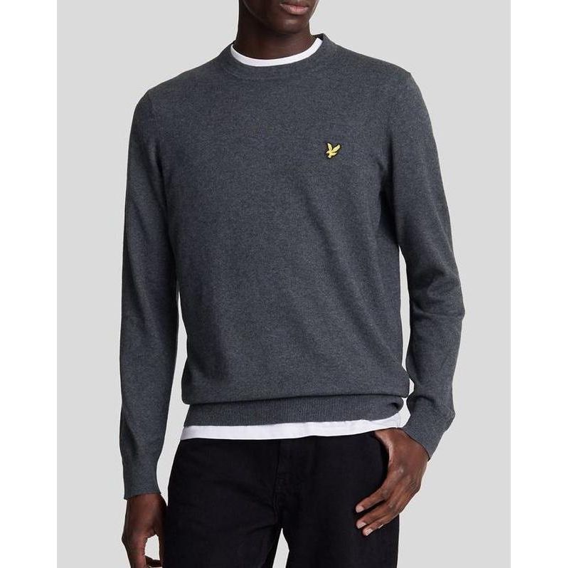 Men's Cotton Merino Crew Neck Sweater