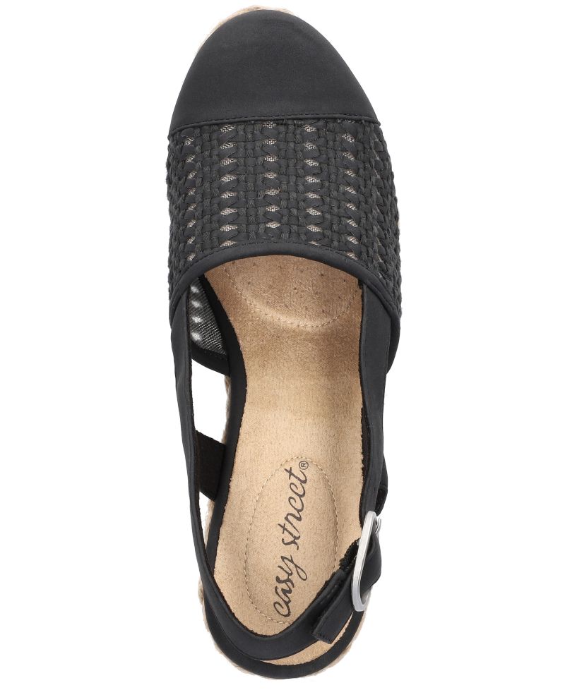 Women's Taffy Buckle Slingback Espadrille Wedges