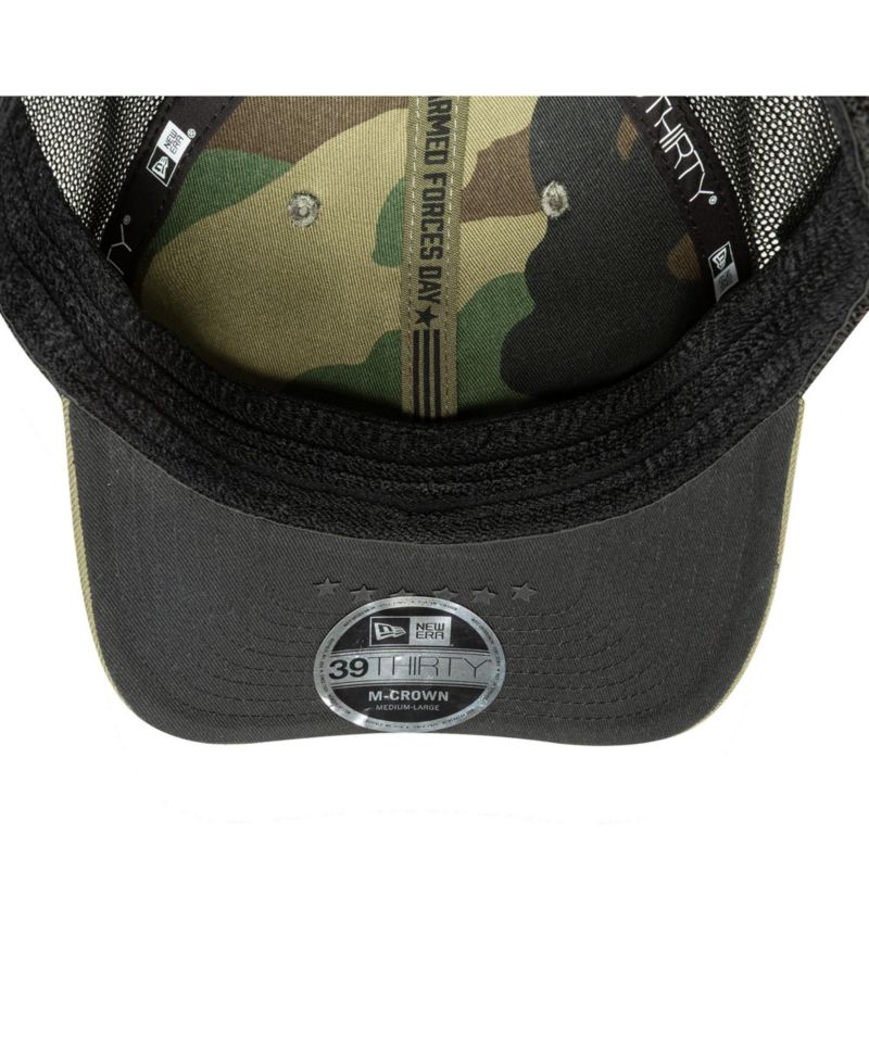 Men's Olive Baltimore Orioles 2026 Armed Forces Day 39THIRTY M-Crown Flex Hat