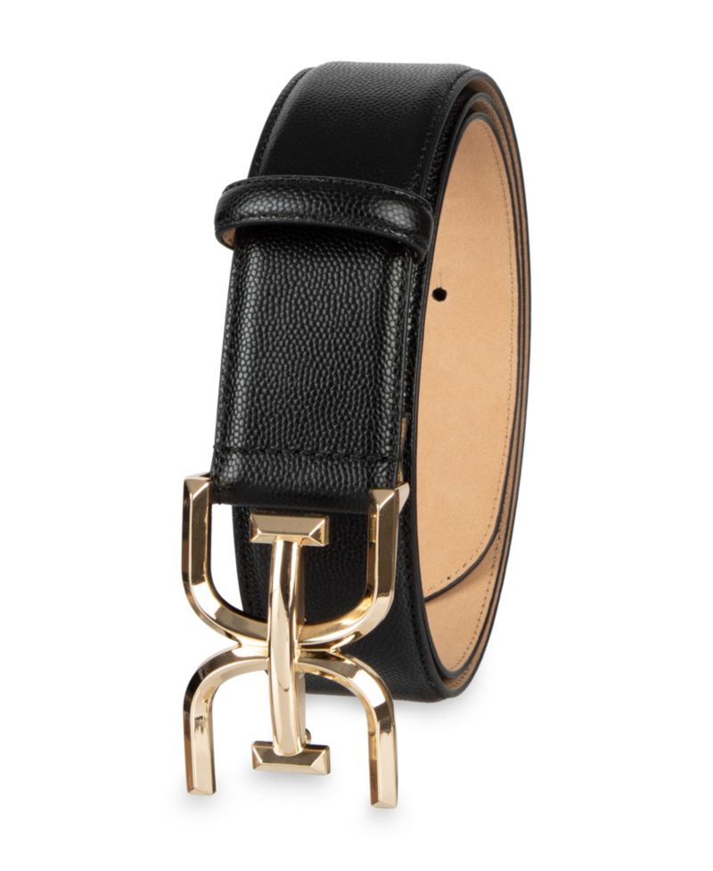 Double-E Logo Plaque Belt