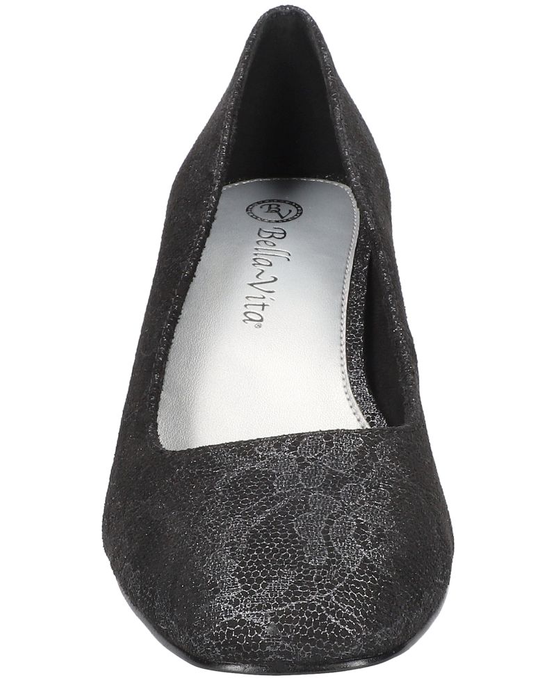 Jillian Women's Block Heel Square Toe Pumps
