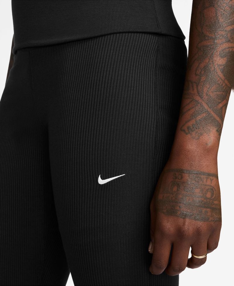 Women's Sportswear Chill Knit Mid-Rise Tight Ribbed Pants