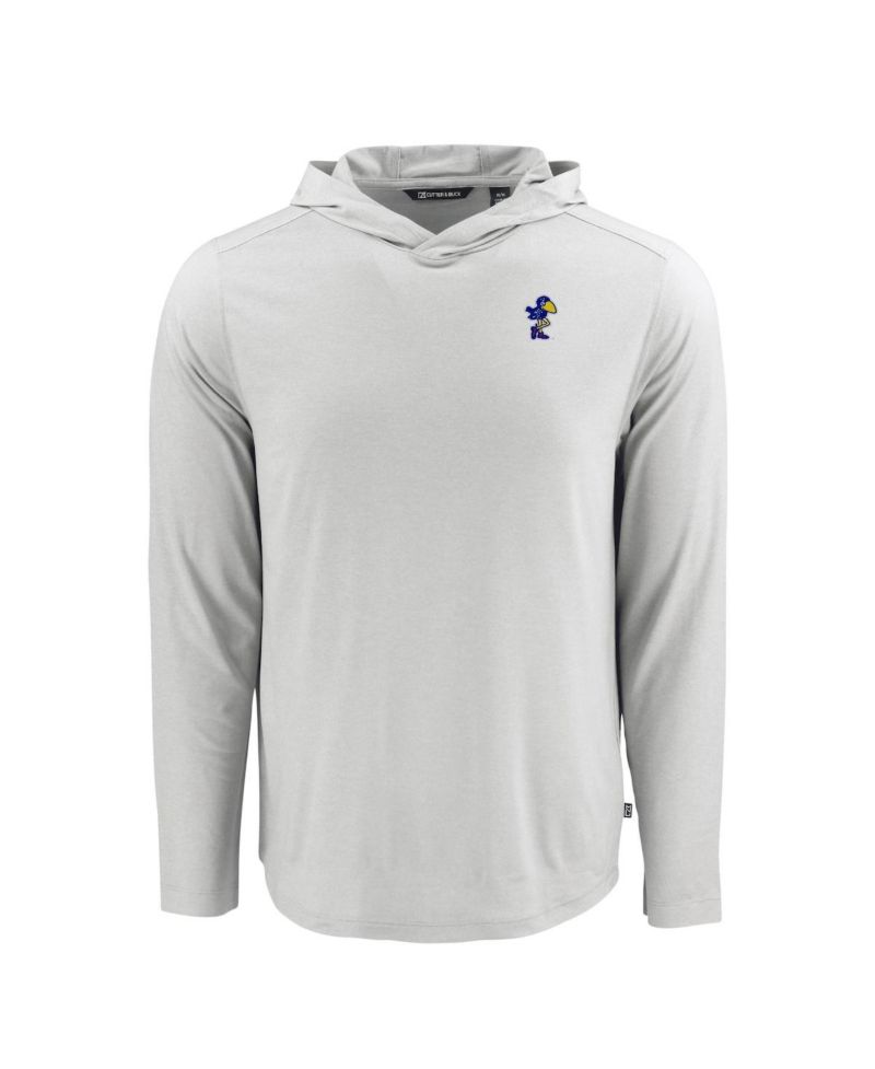 Men's Gray Clemson Tigers Coastline Epic Comfort Eco Long Sleeve Hoodie