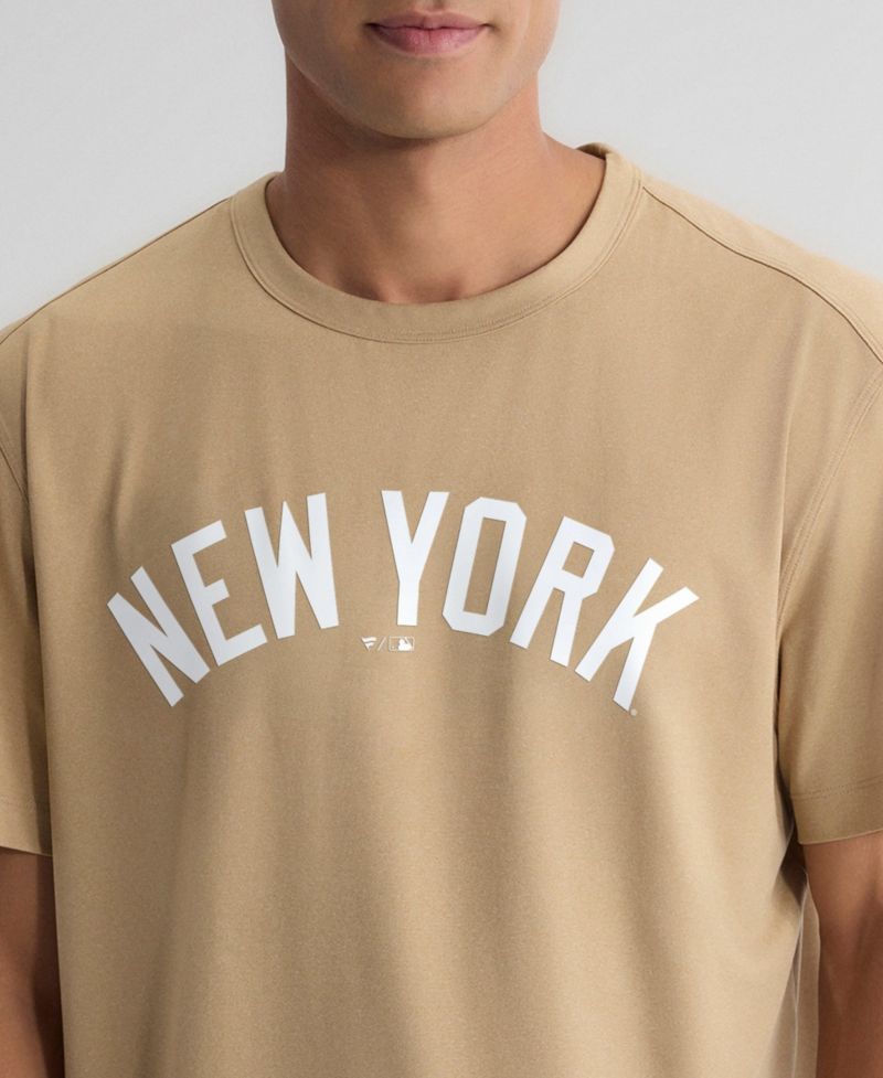Men's Khaki New York Yankees Clutch Winning Edge T-Shirt
