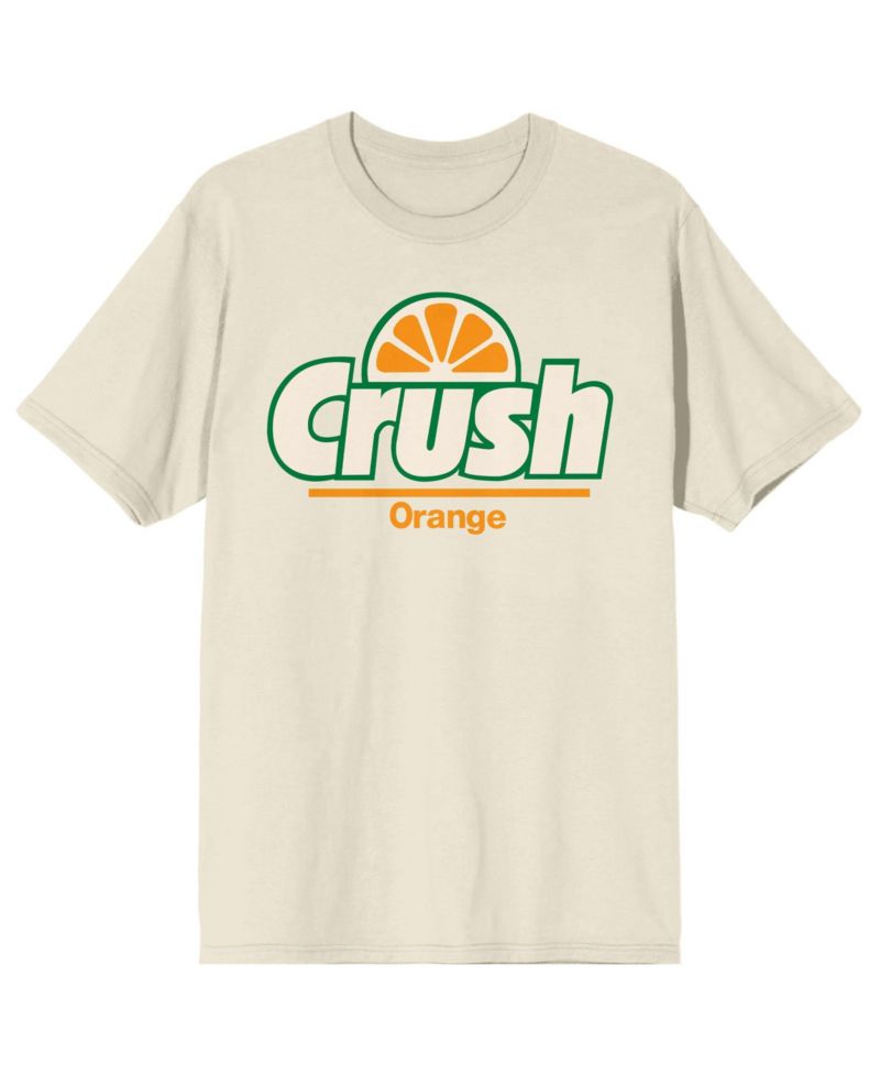 Men's Classic Logo Natural Short Sleeve Tee-Medium