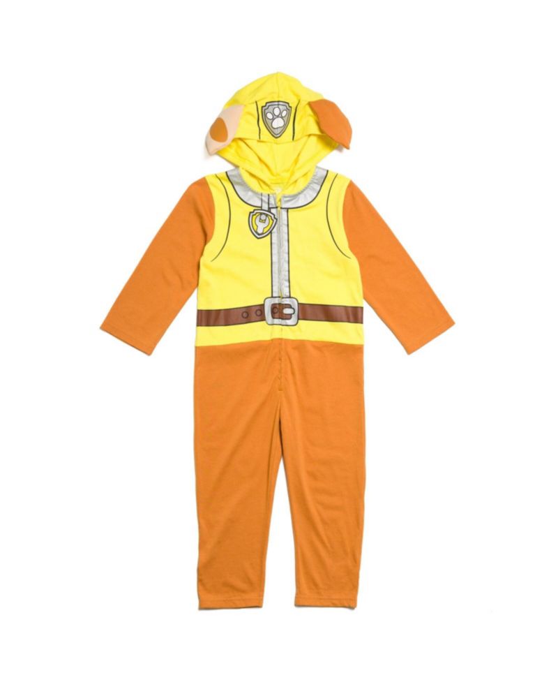 Little Boys ( 6 , 10-12 ) Chase Marshall Skye Zuma Rubble Zip Up Cosplay Coverall