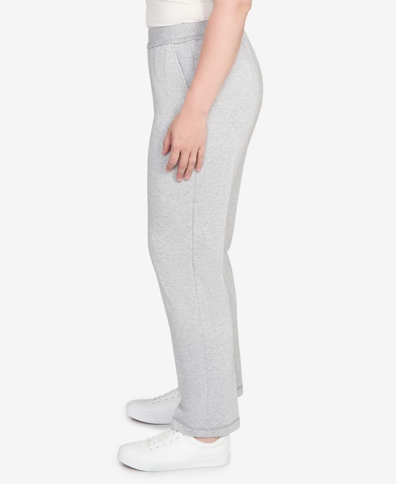 Women's Casual Vibe Cozy Short Length Slant Pocket Pants