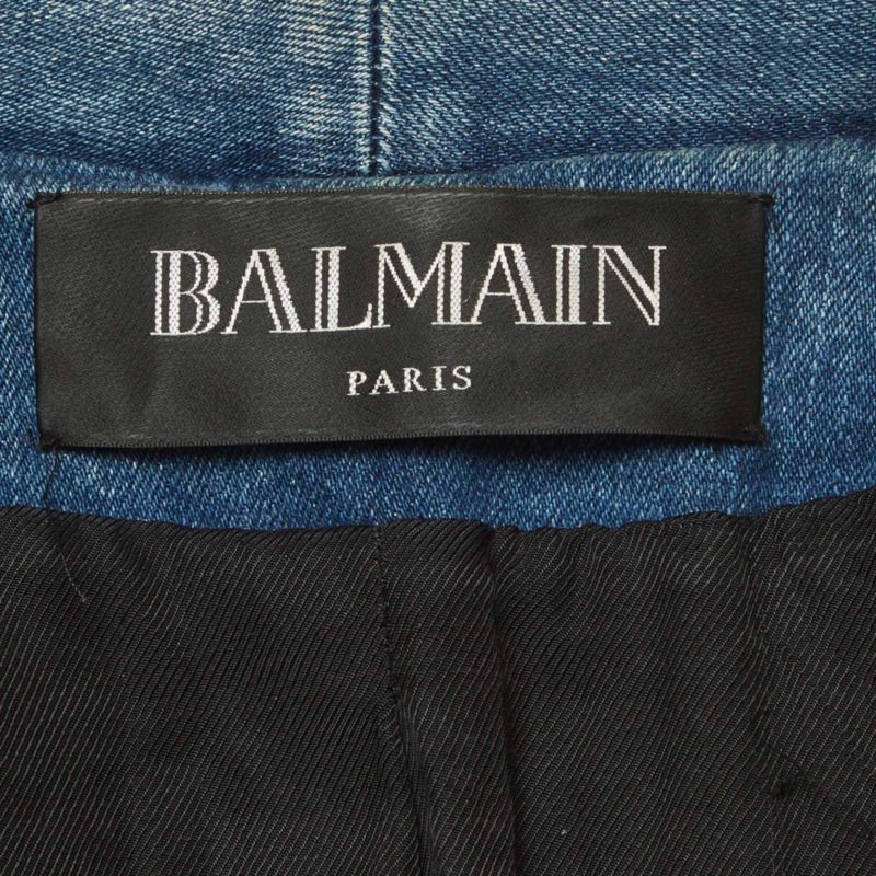 Women's Washed Denim Button Detail Jacket
