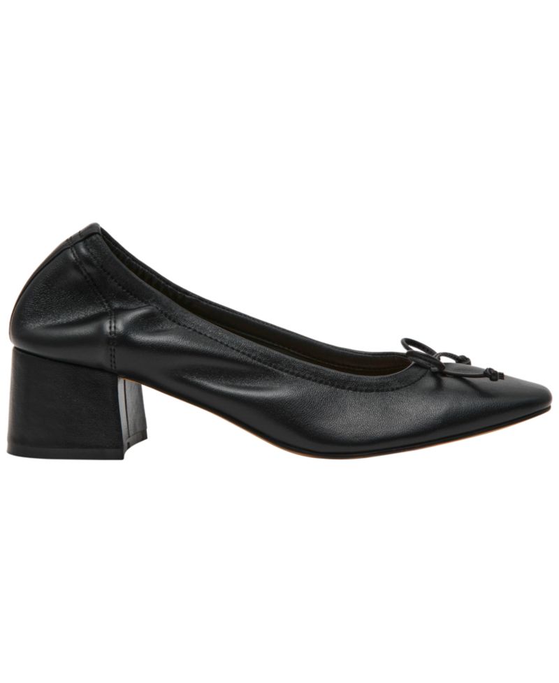 Women's Coretta Block Heel Ballet Pumps