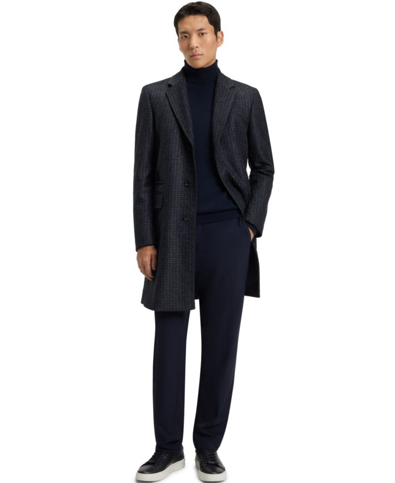 Men's Detachable Slim-Fit Coat