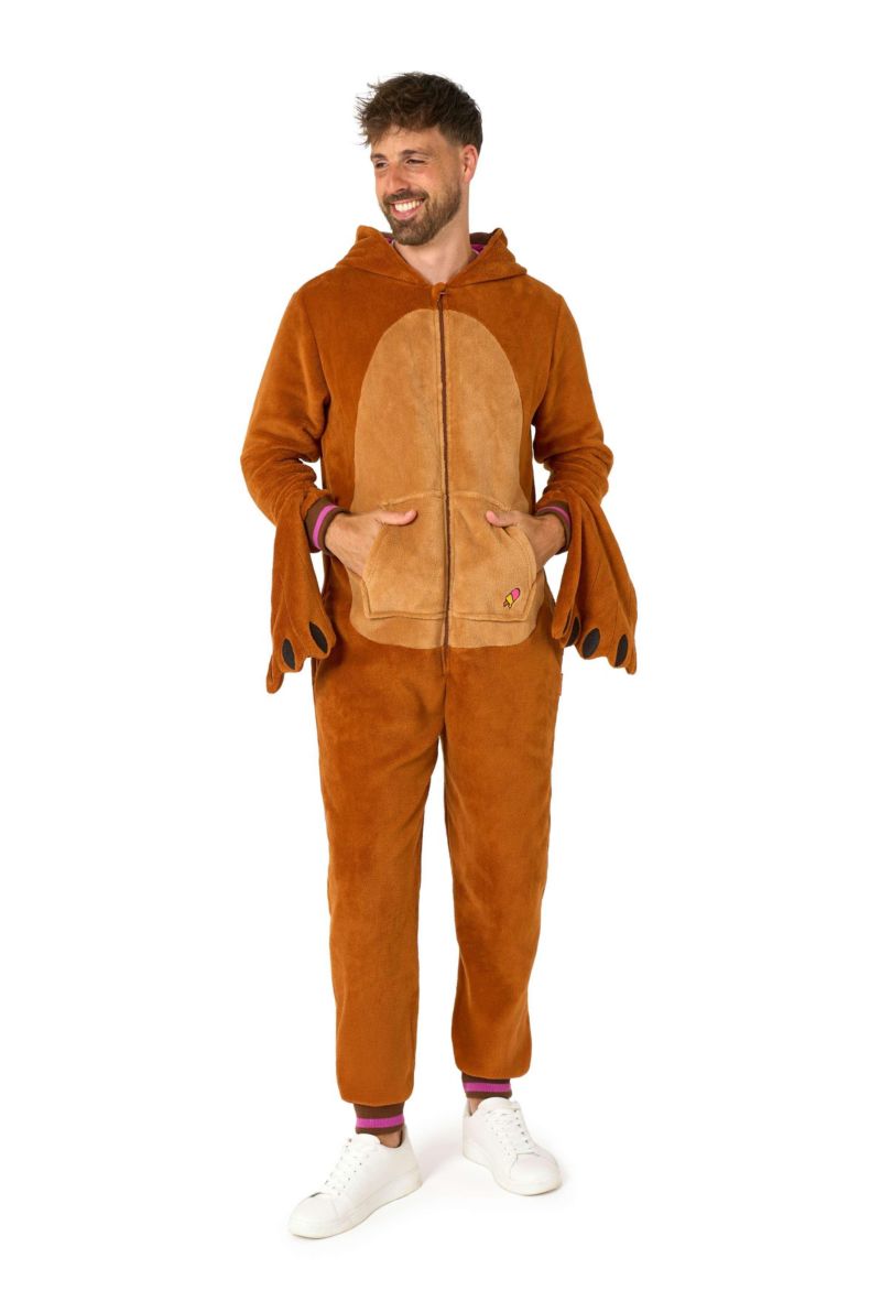 Men's Shark Costume Outfit - Animal Body Suit for Adults