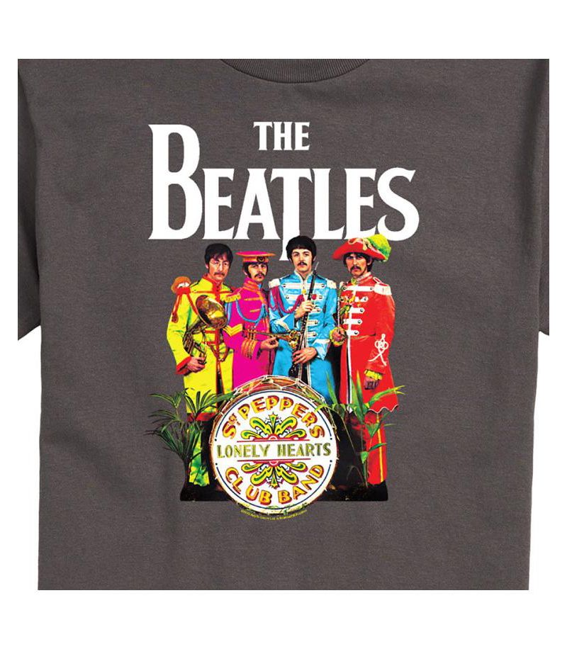 Hybrid Apparel The Beatles Group Logo Short Sleeve Tee