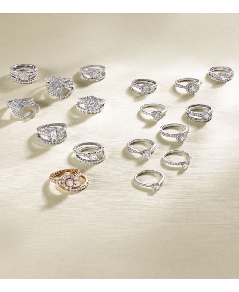 Diamond Heart Halo Ring (1/3 ct. t.w.) in 14k White Gold