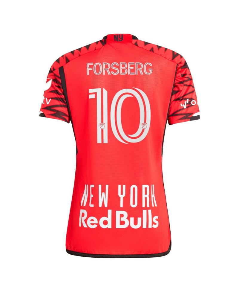 Men's Emil Forsberg Red New York Red Bulls 2024 Legacy Authentic Player Jersey