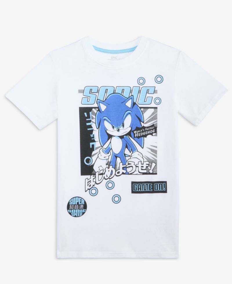 Boys' XS-XL Sonic T-Shirt