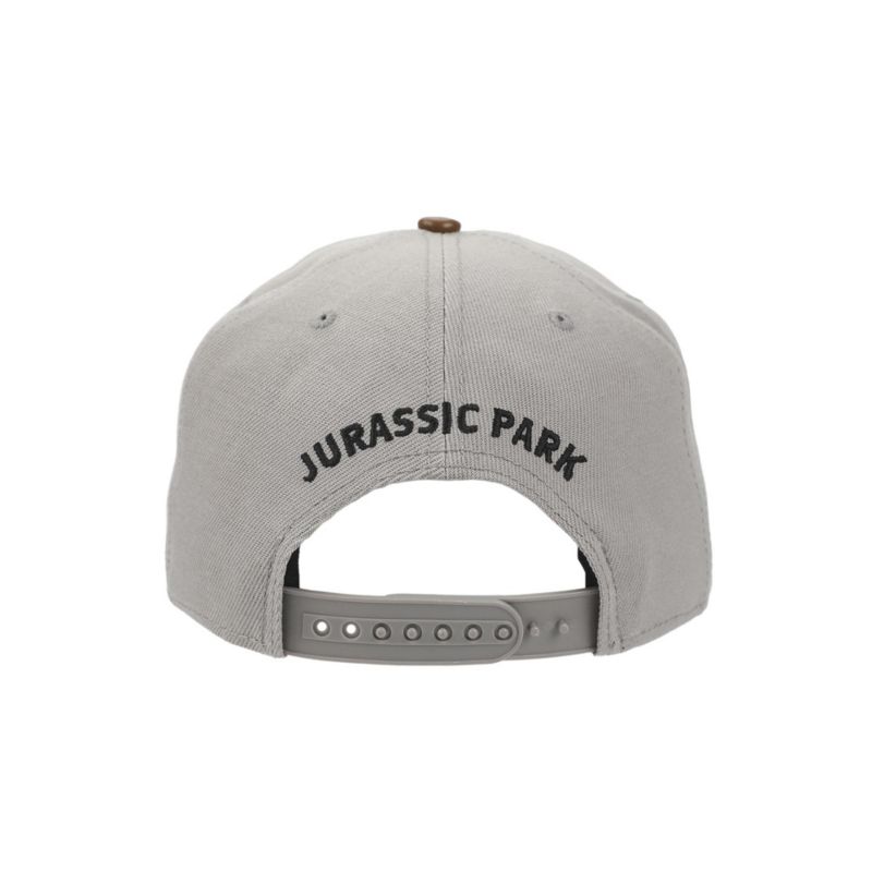 Men's Logo Woven Patch White Snapback Hat
