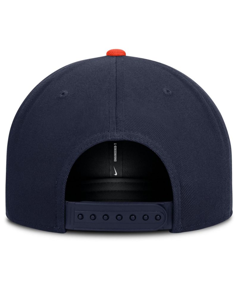 Men's Navy/Orange Houston Astros Primetime Pro Dri-FIT snapback Hat