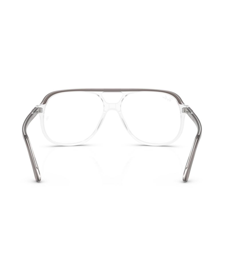 Unisex Square Plastic RB5698 Bill Optics Eyeglasses