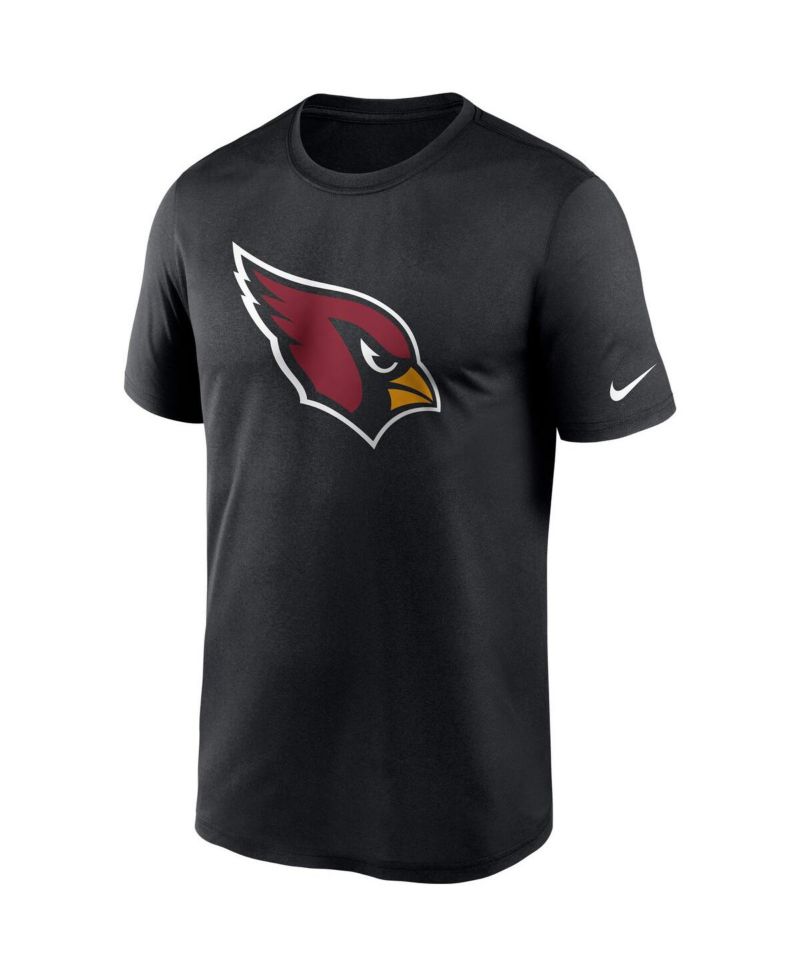 Men's Black Arizona Cardinals Logo Essential Legend Performance T-shirt