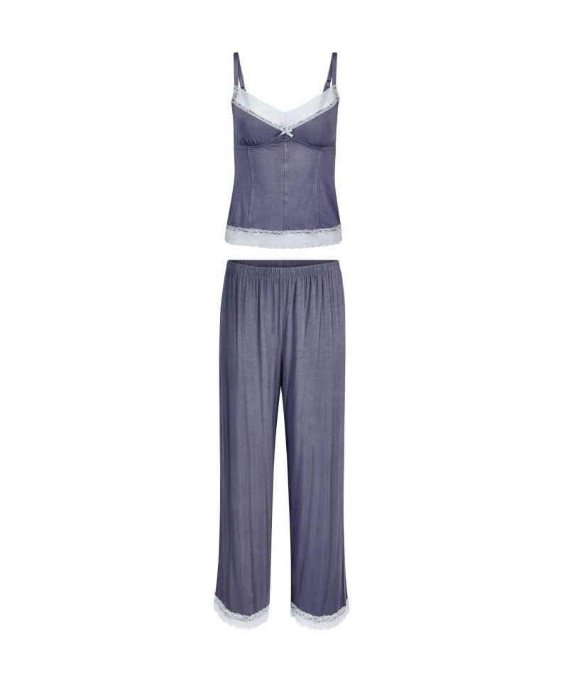 Plus Size Suzanna Pajama Cami And Pants Set