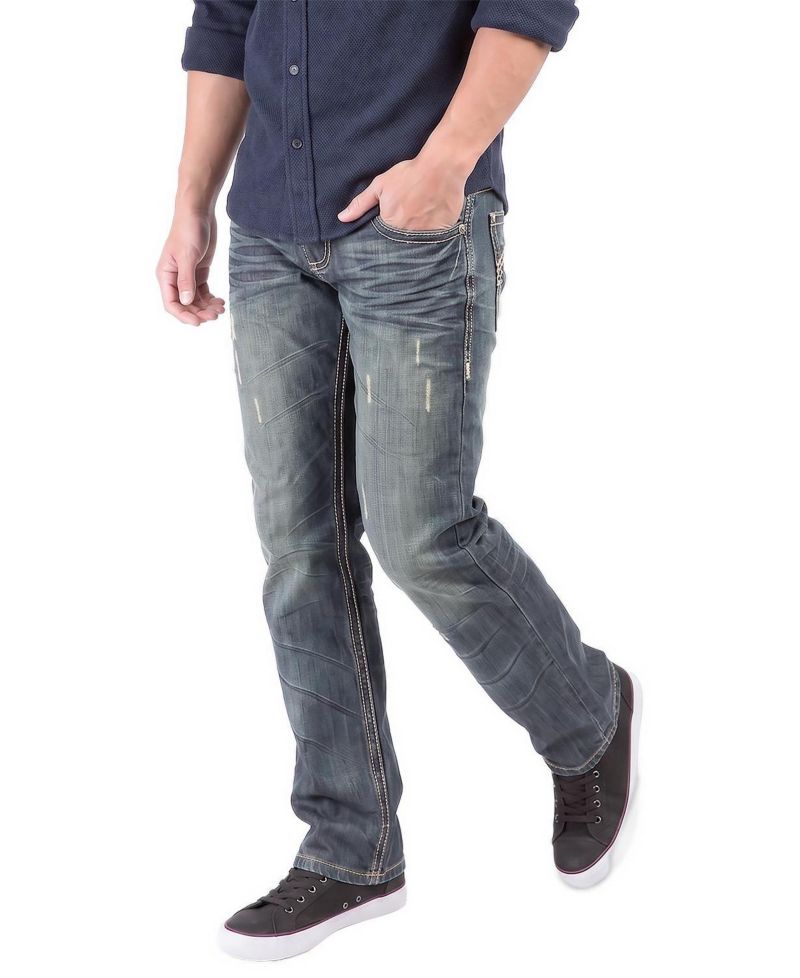 Men's Justin Relaxed-Straight Handcrafted-Vintage Jeans