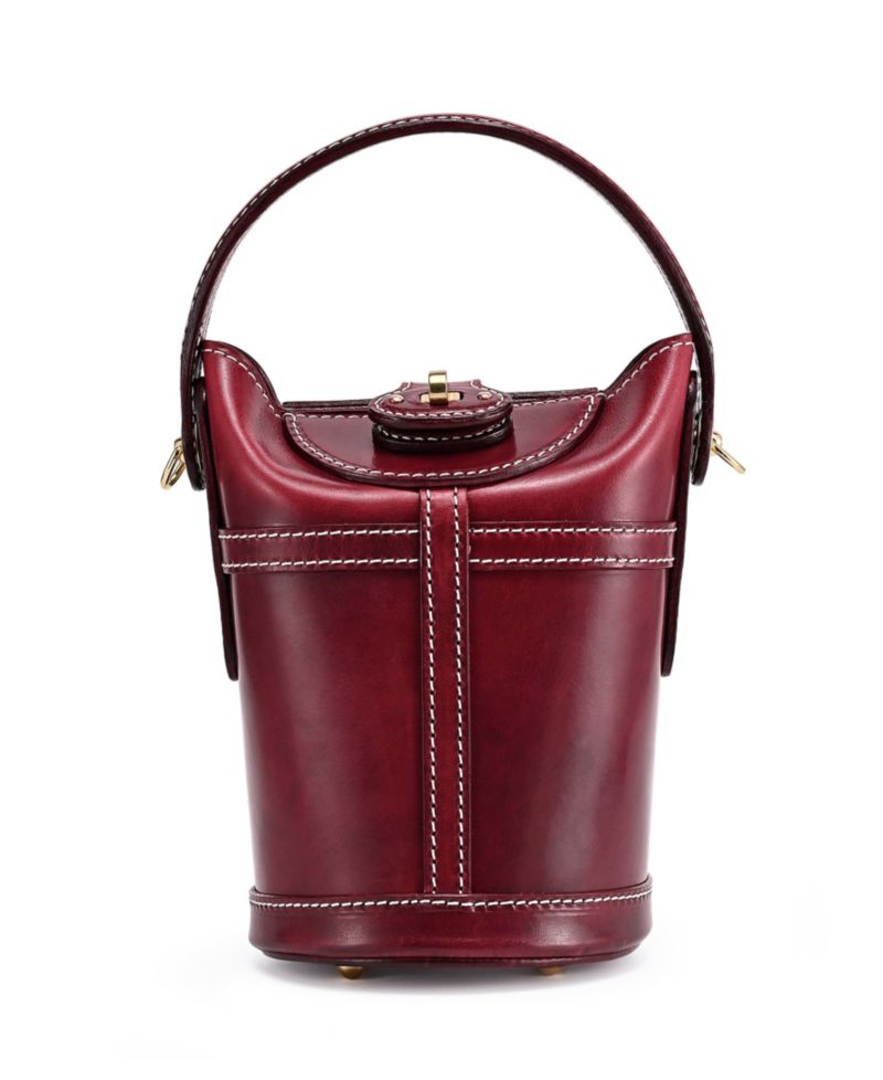 Begonia Vintage Bucket Crossbody Bag