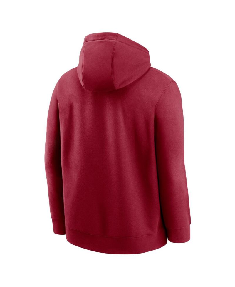 Men's Cardinal Stanford Cardinal Primetime Evergreen Club Fleece Pullover Hoodie