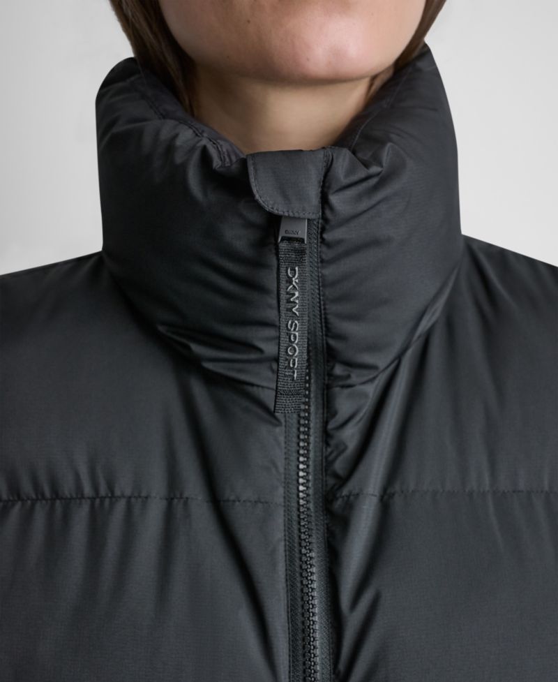 Women's Mock Neck Puffer Vest