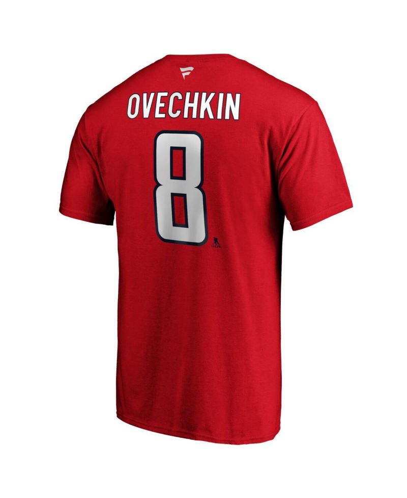 Lids Men's Alexander Ovechkin Washington Capitals Team Authentic Stack T-Shirt