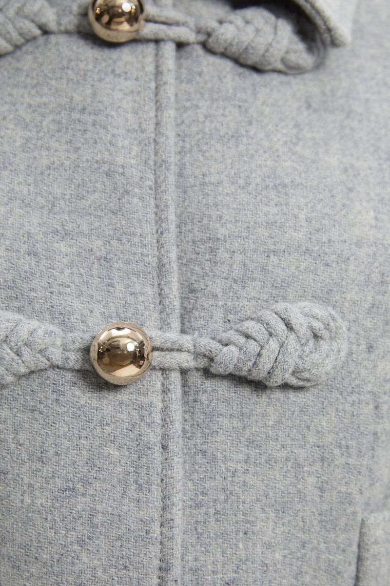 Women's Tailored Knot Detail Midi Coat