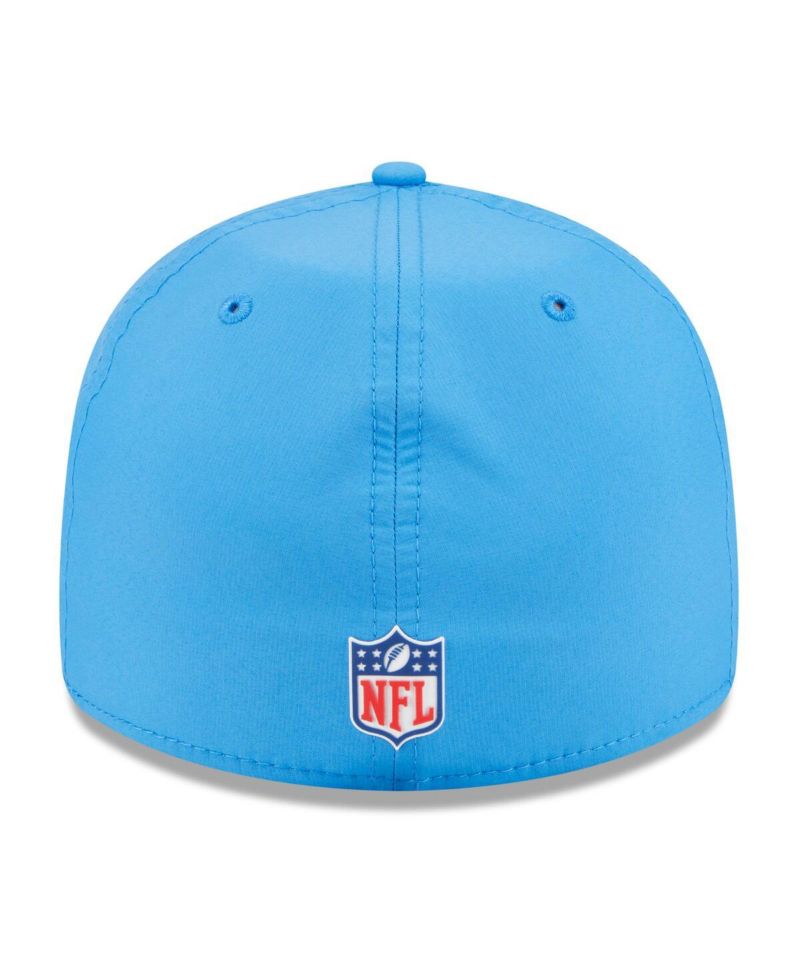 Men's Powder Blue Los Angeles Chargers 2025 Sideline Retro Crown 59FIFTY Fitted Hat