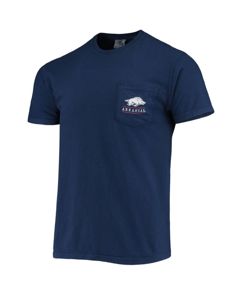 Men's Navy Arkansas Razorbacks Campus Americana T-Shirt