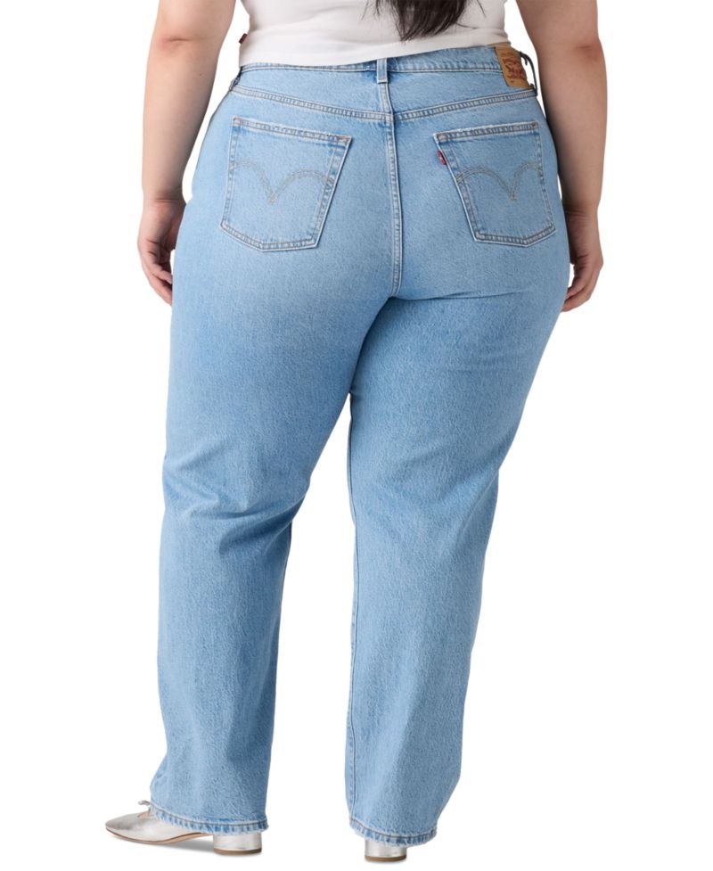 Trendy Plus Size 501 Original-Fit Straight-Leg Jeans