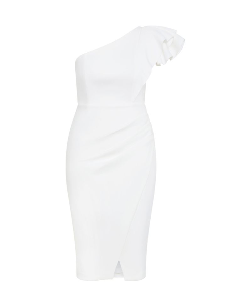 Plus Size Milani One Shoulder Dress