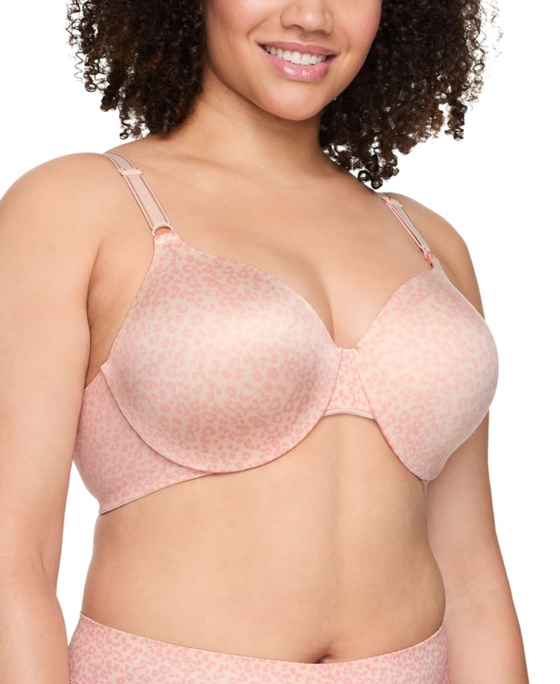 Women's Cushioned Underwire Lightly Lined T-Shirt Bra 1593