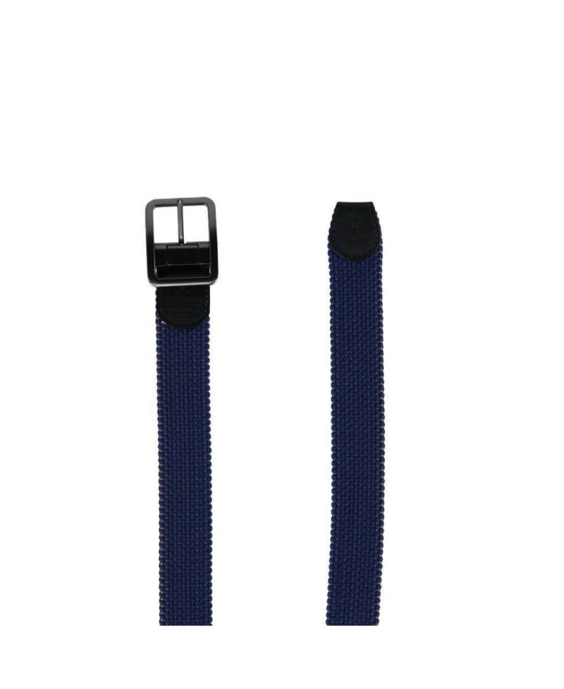 Men's Matias Stripe Reversible Braided Casual Golf Belt
