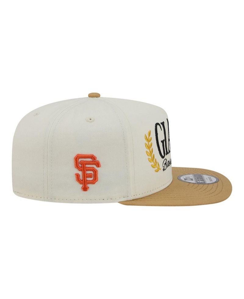Men's Cream San Francisco Giants Club 9FIFTY A-Frame Snapback Hat