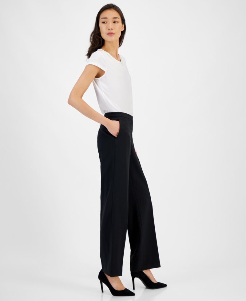 Women's Claire Mid-Rise Straight Leg Trouser