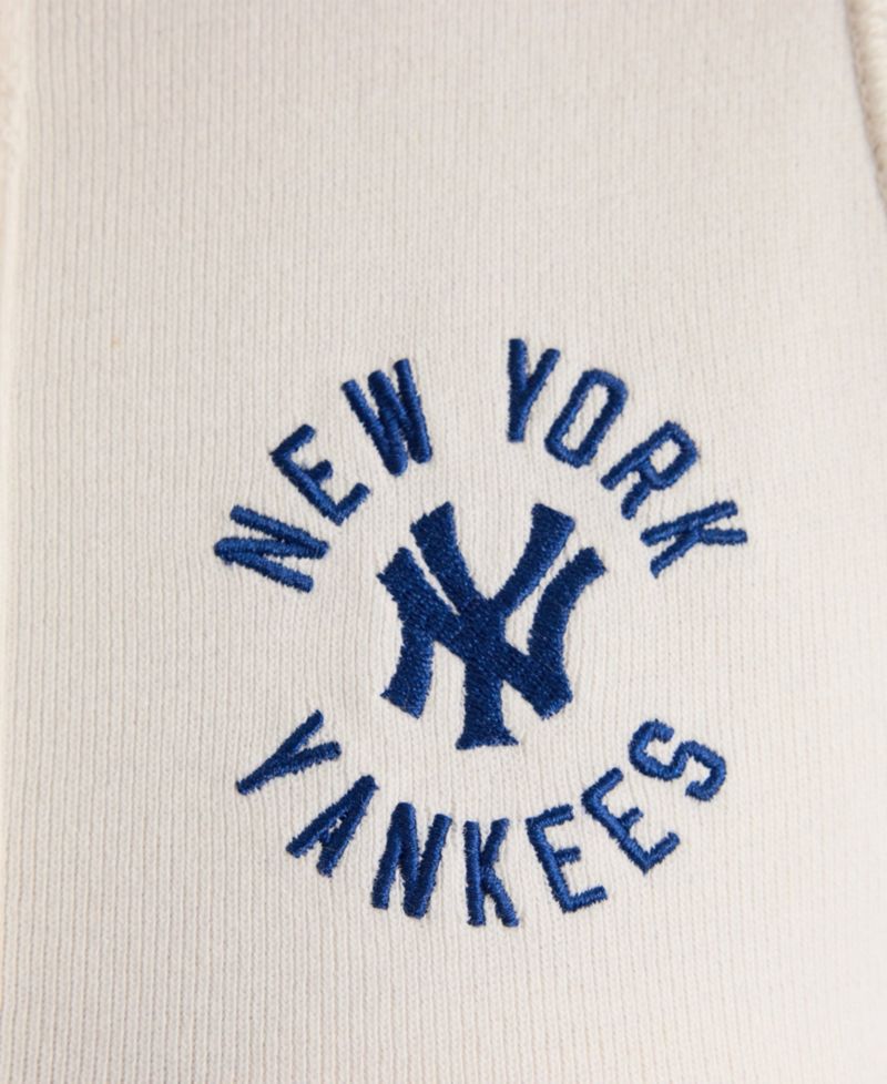Women's New York Yankees Iconic Cropped-Ribbed Cotton Tank Top