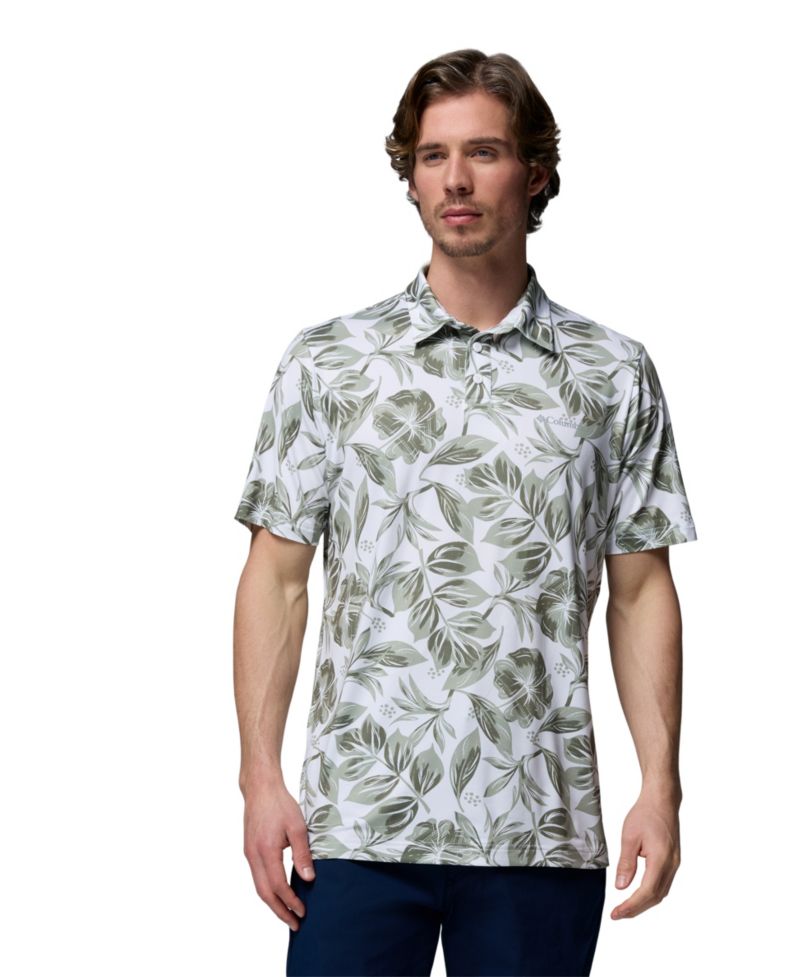Men's Parsons Printed Short-Sleeve Polo Shirt
