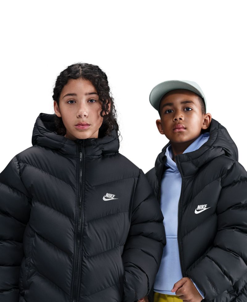 Boys' and Girls' 8-20 Sportswear All Day Play Long-Sleeve Puffer Jacket