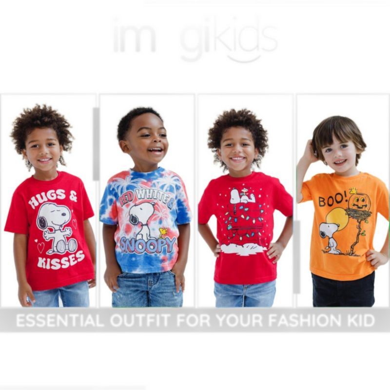 Toddler Boys 2T -4T Holiday Short Sleeve Tee