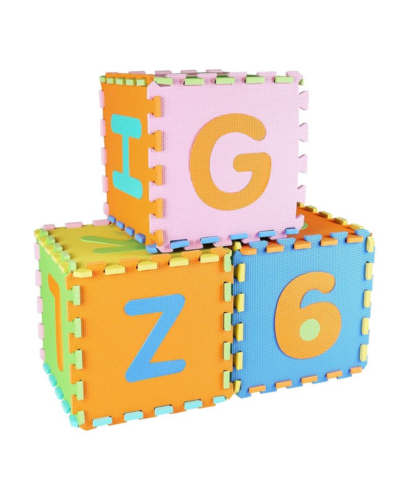 Thick Interlocking Letter Puzzle Foam Exercise Play Mats