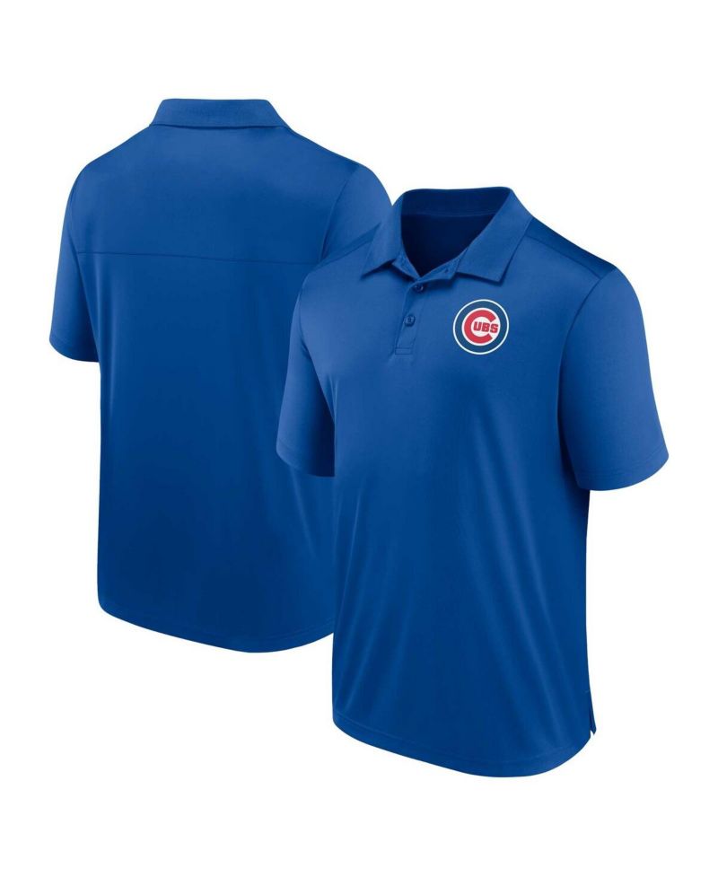 Men's Royal Chicago Cubs Logo Polo Shirt