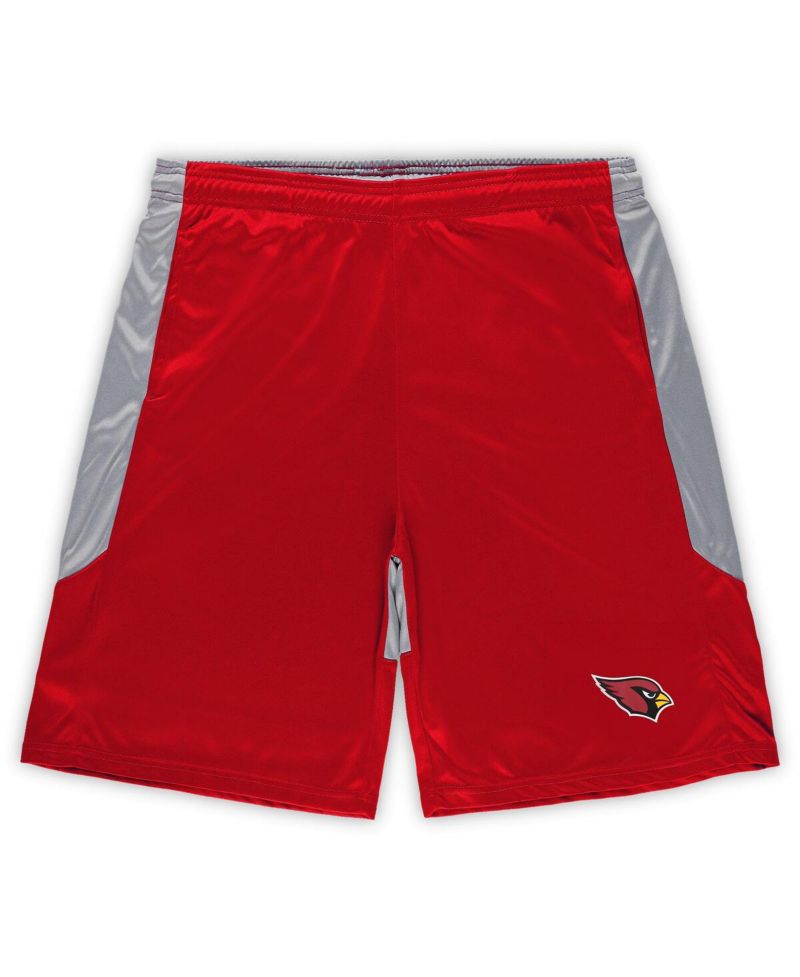 Men's Cardinal Arizona Cardinals Big & Tall Team Logo Shorts